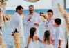 Fognini e Pennetta, l’anniversario di matrimonio e la festa a sorpresa in spiaggia