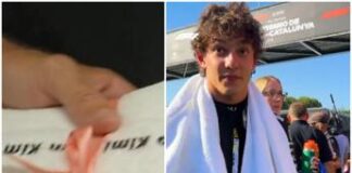 Formula 1, regalo speciale per Antonelli: un asciugamano firmato… Kim Kardashian