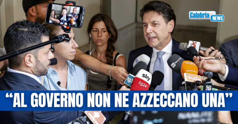 Indagine corruzione Ponte Stretto, Conte: inchiesta Roma dimostra ennesimo fallimento Meloni