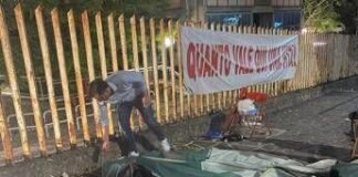 Isernia, dopo 167 notti all’addiaccio per difendere l’ospedale il sindaco toglie la tenda