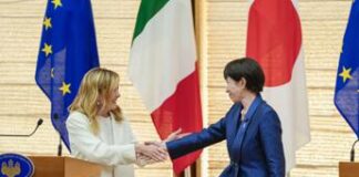 Italia-Giappone, oggi Meloni incontra premier Takaichi in visita a Roma