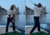LeBron James gioca a gof… in mare. Il Codacons accusa: “Sta inquinando”