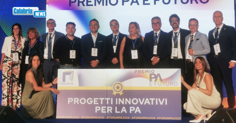 FORUM PA 2026: Premio all’Asp di Catanzaro, riconoscimento nazionale per i progetti di IA “ARGOA” e “SARIA”