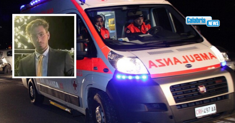 Reggio Calabria, incidente stradale a San Sperato: morto un 24enne, moto finita contro un muretto