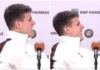 Roland Garros, crampi per Mensik… in conferenza stampa