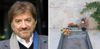 Rubata la lapide di Gigi Proietti, l’oltraggio al cimitero del Verano