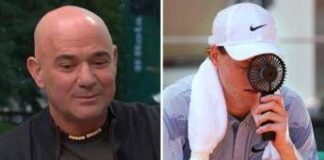 Sinner, la sentenza di Agassi: “Non ci sono scuse, non può crollare così”