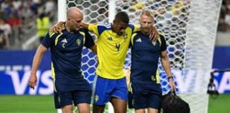 Svezia, infortunio per Hien: difensore dell’Atalanta ko contro Giappone