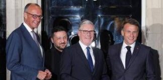 Ucraina, asse Londra‑Berlino‑Parigi: sostegno al dialogo diretto tra Mosca e Kiev