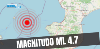 Due scosse di terremoto nella serata di sabato al largo delle coste calabresi: La più forte con ipocentro a 214 Km
