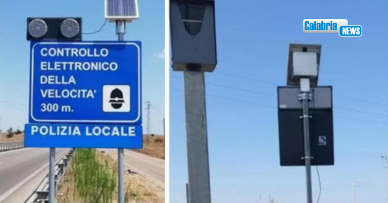In Calabria 17,3 milioni dalle multe per eccesso di velocità: Ecco i Comuni che incassano di più