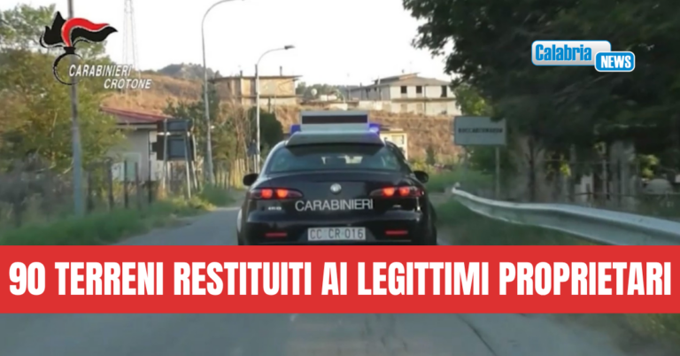 VIDEO-Nel Crotonese i Carabinieri sequestrano oltre un milione a esponenti della cosca Bagnato