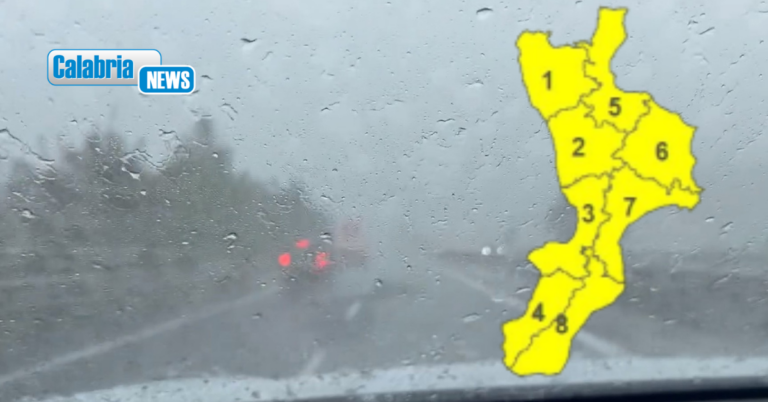 Maltempo, allerta meteo gialla per temporali giovedì 13 agosto: a rischio Calabria e altre 4 regioni