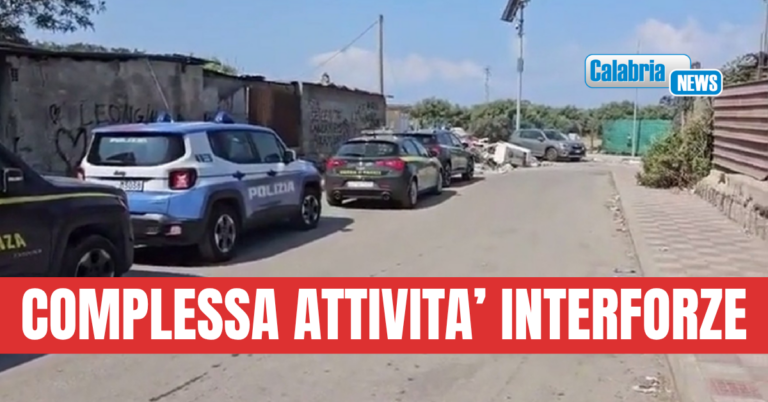 VIDEO-Operazione ad “Alto impatto” nel rione ‘Ciambra’ a Gioia Tauro