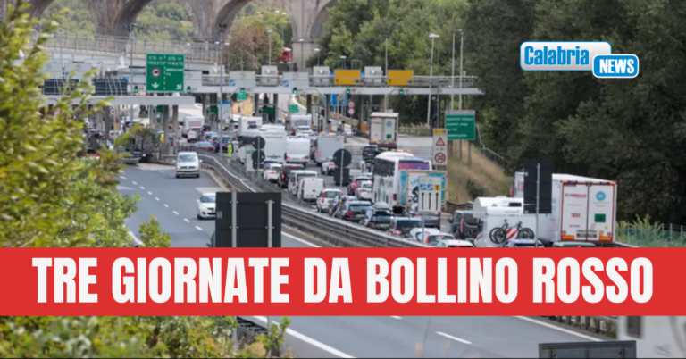 VIDEO-Vacanze finite, Anas: per controesodo 25 milioni di spostamenti, anche su A2 traffico intenso