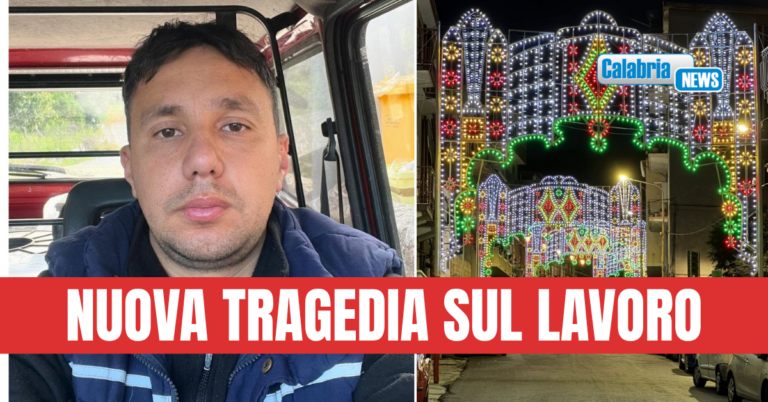 Elettricista 40enne muore folgorato mentre stava montando delle luminarie a Calanna