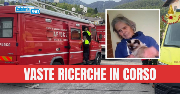 Scomparsa da due giorni: ore di apprensione nel Cosentino per la 78enne Maria Santandrea