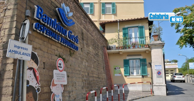 Borgia, bimbo di 4 anni investito involontariamente dal padre: trasferito d’urgenza al Bambino Gesù a Roma