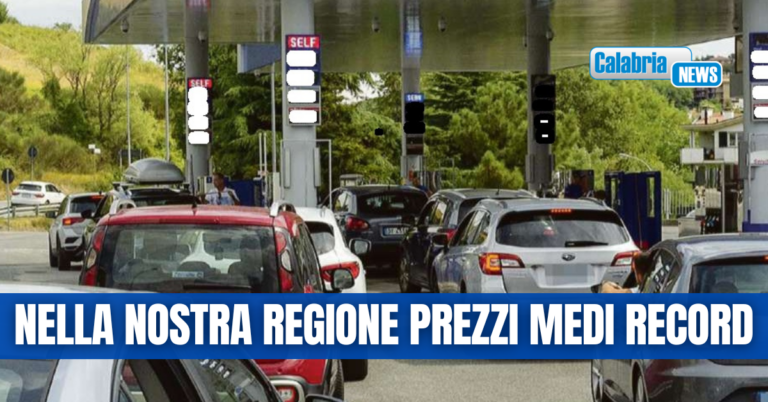 Caro carburante, Federconsumatori Calabria: rimettersi in viaggio è un salasso per molte famiglie