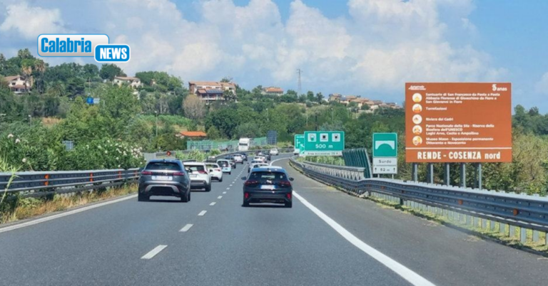 Weekend di Ferragosto scorrevole sulle strade Anas, ecco i volumi di traffico su A2 e statali calabresi