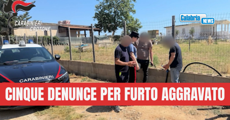 VIDEO-Crotone, allacci abusivi alla rete idrica per l’estate: sequestri in villaggi turistici e case private