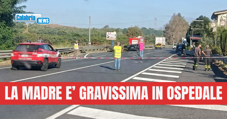 Impatto mortale auto-tir sulla Jonio-Tirreno: perdono la vita un padre e le due figlie di 8 e 14 anni