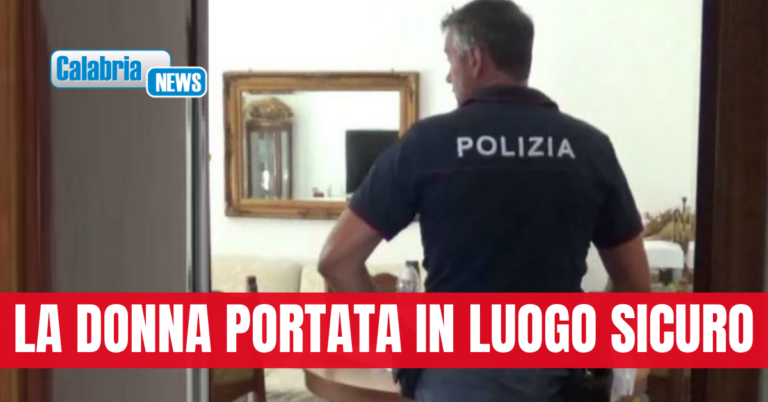 Crotone, aggredisce la compagna in casa: sottoposto a fermo dalla Polizia