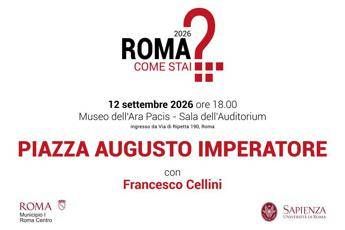 Roma, al via nuova edizione di ‘Roma come stai?’, 4 incontri sulle piazze e trasformazione spazio urbano