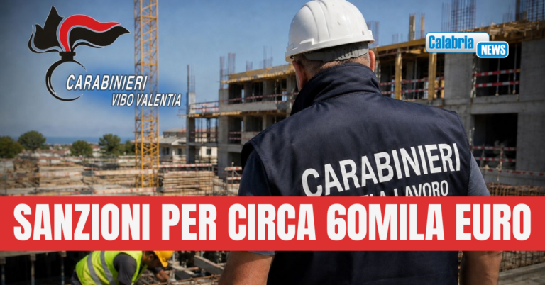 Salute e sicurezza lavoro: “in nero” il 60% dei lavoratori controllati. Sospese 4 attività imprenditoriali nel Vibonese
