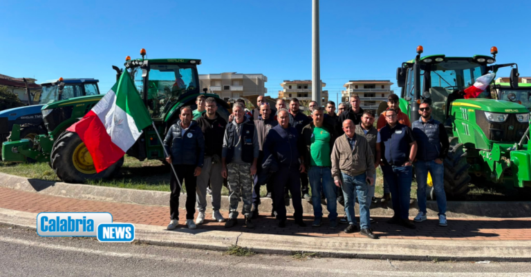 Caro carburante e costo della vita, agricoltori continuano protesta: A Falerna presidio ad oltranza