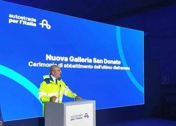 Giana (Aspi): “Nuova galleria San Donato in funzione tra 12 e 14 mesi”