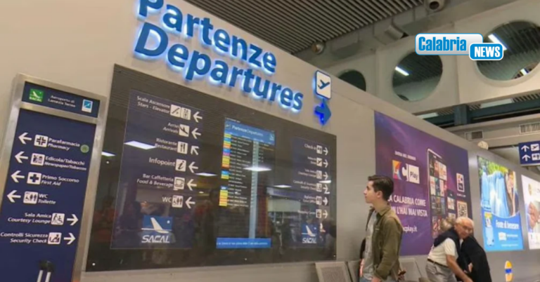 Disagi all’aeroporto di Lamezia: ritardi fino a 4 ore per anomalia alla rete di controllo del traffico aereo