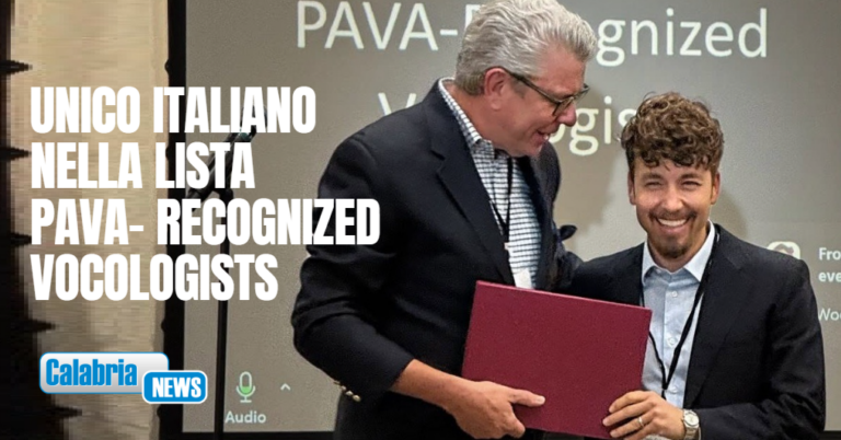 Michele Grandinetti, da Lamezia Terme agli USA per il riconoscimento internazionale nella vocologia