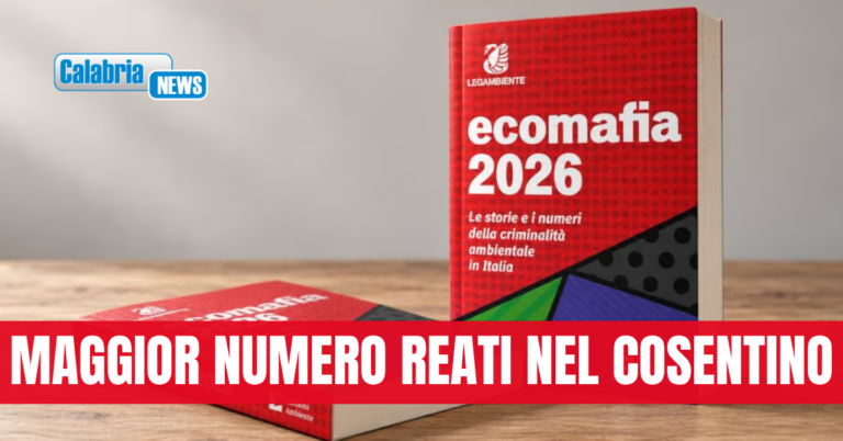 VIDEO-Rapporto Ecomafia Legambiente: Calabria quarta in Italia per illegalità ambientali
